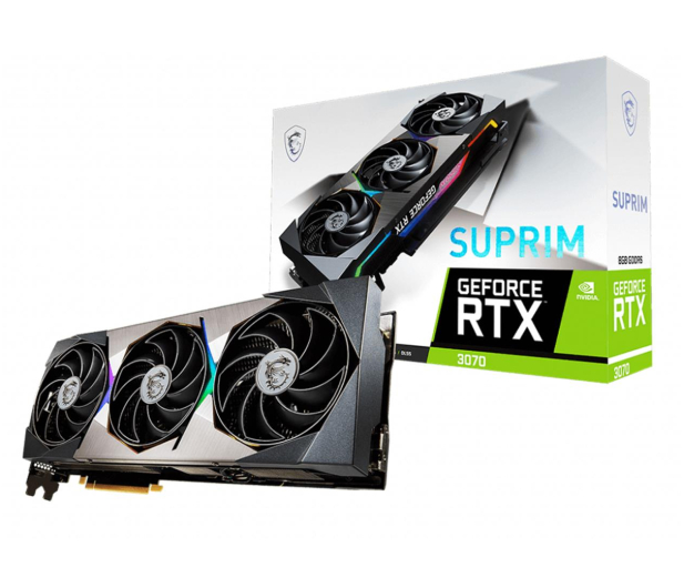 MSI GeForce RTX 3070 SUPRIM LHR 8GB GDDR6 - 689554 - zdjęcie